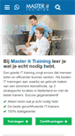 Mobile Screenshot of master-it.nl